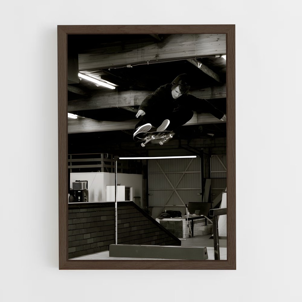 Poster Skate Évasion – affiche Skateboard (vue 5)